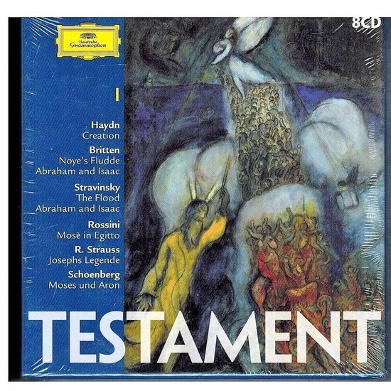 Joseph Haydn Testament i / mccreesh, del mar, knussen, hahessy, pears, sinopoli, scimone, boulez